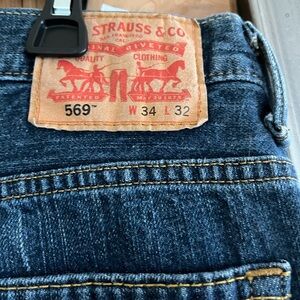 Levi's Blue Relaxed Jeans Classic Denim 34x32